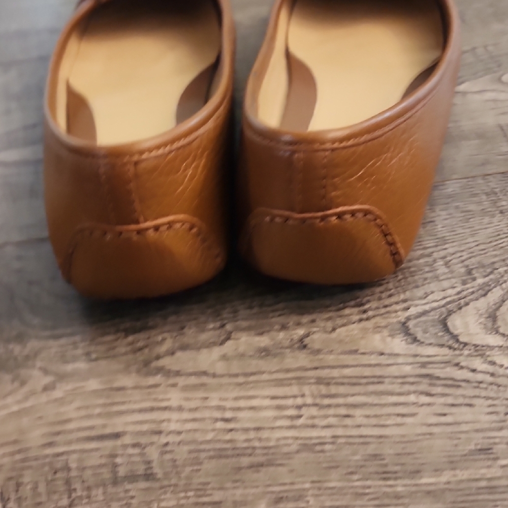 Michael Kors Brown Fulton‎ Flats- Leather Size 6.5 - Picture 8 of 9